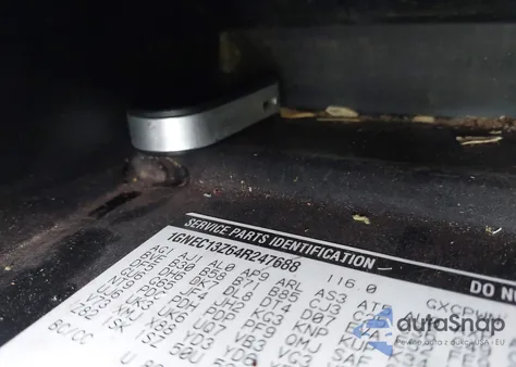 2004 Chevrolet Tahoe Ls z USA, uszkodzony, nr VIN 1GNEC13Z64R247688